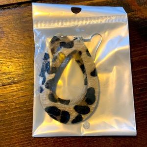 Cheetah earrings